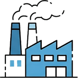 소재, 부품, 장비 산업인증 아이콘